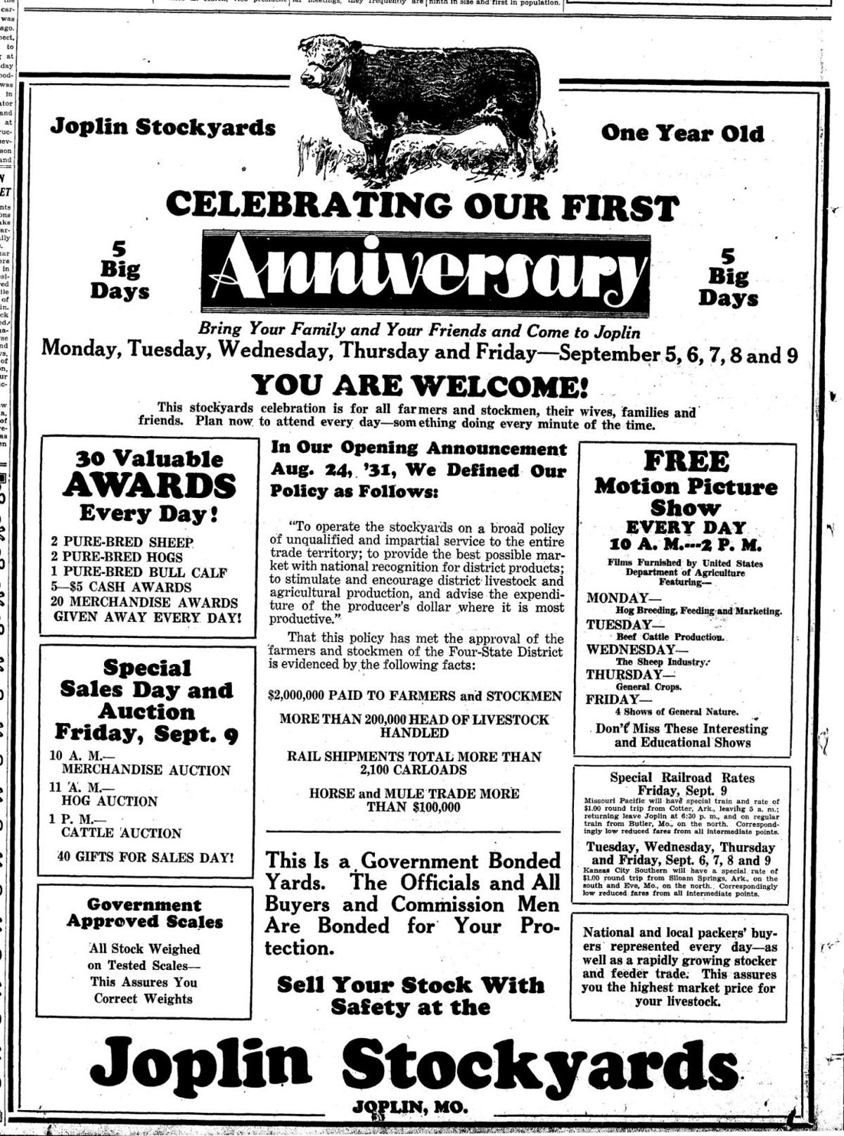 Bill Caldwell The Joplin Stockyards Was L P Buchanan S Legacy Local News Joplinglobe Com