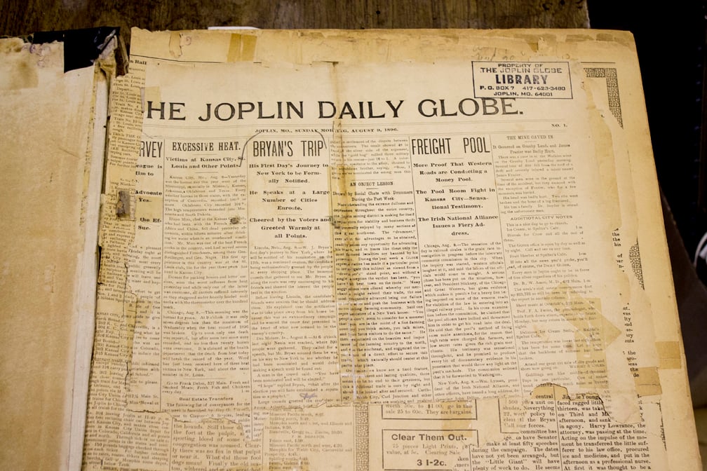 Joplin Globe from Joplin, Missouri - ™