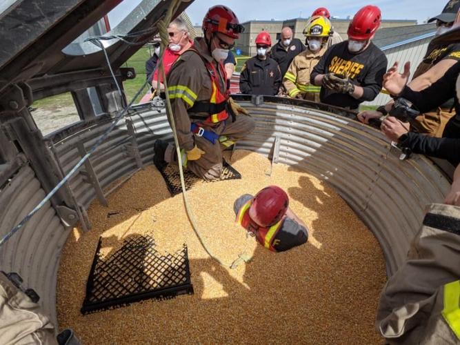 Departments training on grain rescue situations to help farmers | News ...