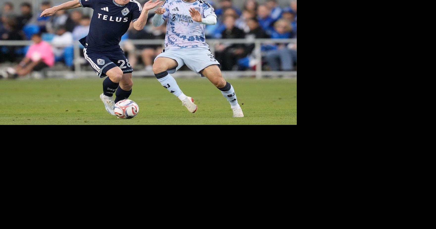 MLS Whitecaps Earthquakes Soccer