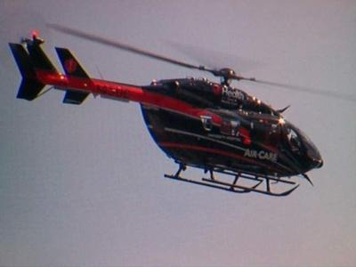 Medical helicopter responds to crash that injured 2 on River Road ...