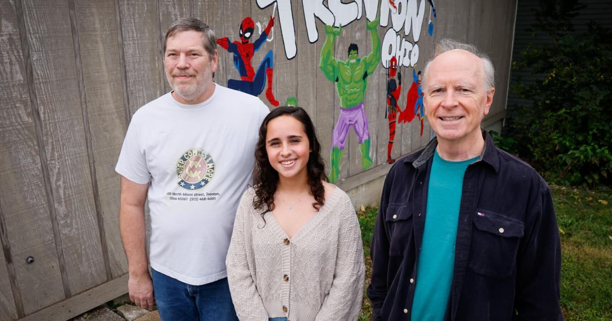 From Jughead to superheroes, mural transforms wall of Trenton comic shop