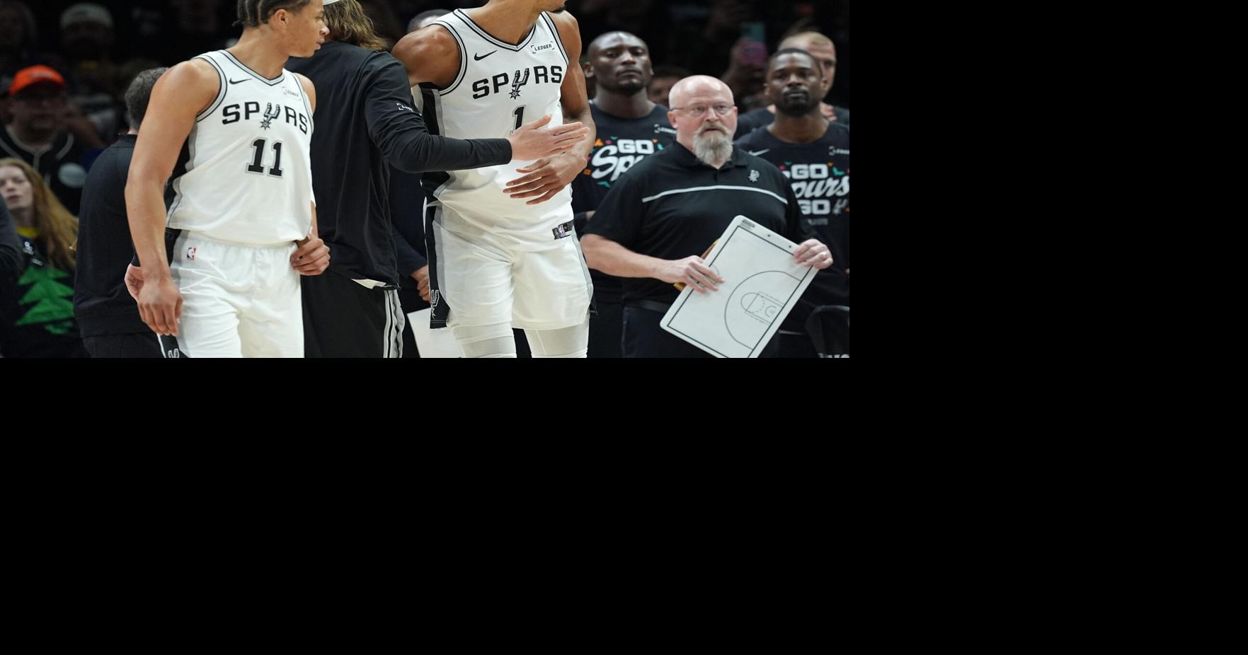 Spurs Timberwolves Basketball