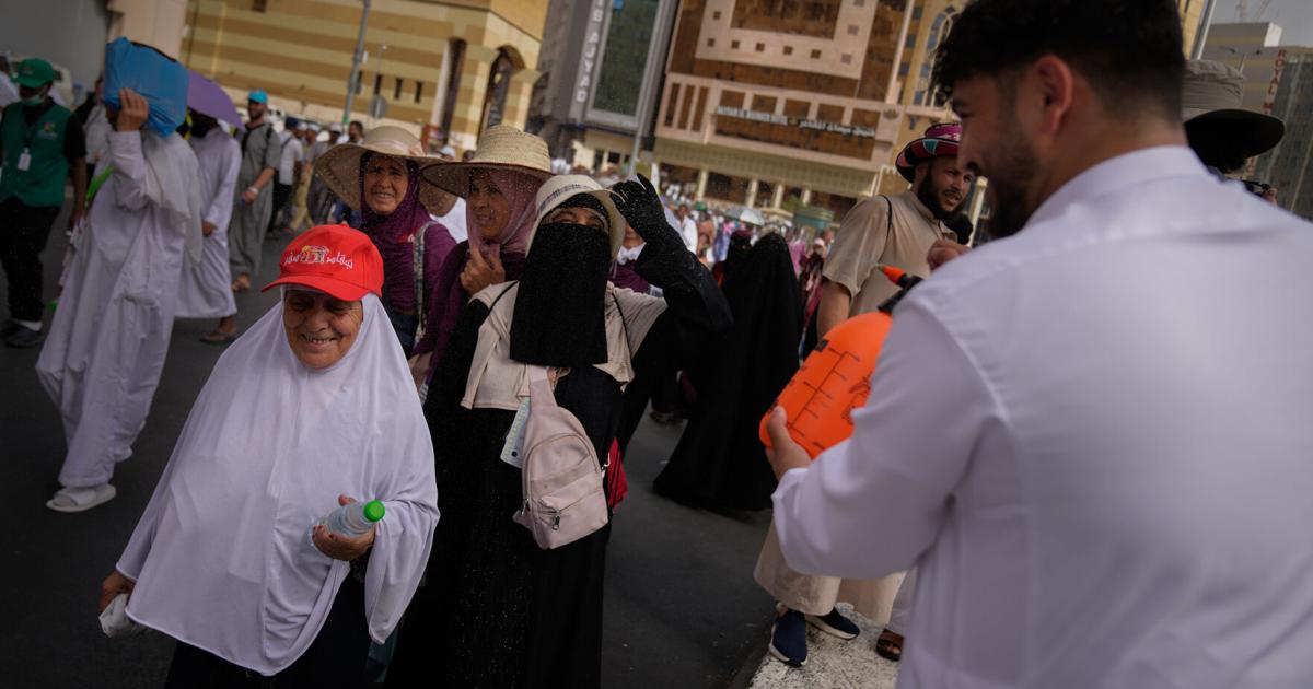 Pilgrimage to Mecca in Saudi Arabia Pilgrimage to Mecca in Saudi Arabia