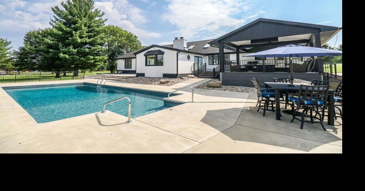 $1.599M Liberty Twp. ranch for sale has inground pool and is on nearly 6 acres