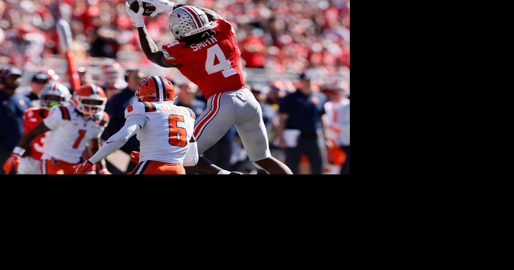 A 4-touchdown day puts Jeremiah Smith in rare Ohio State company ...