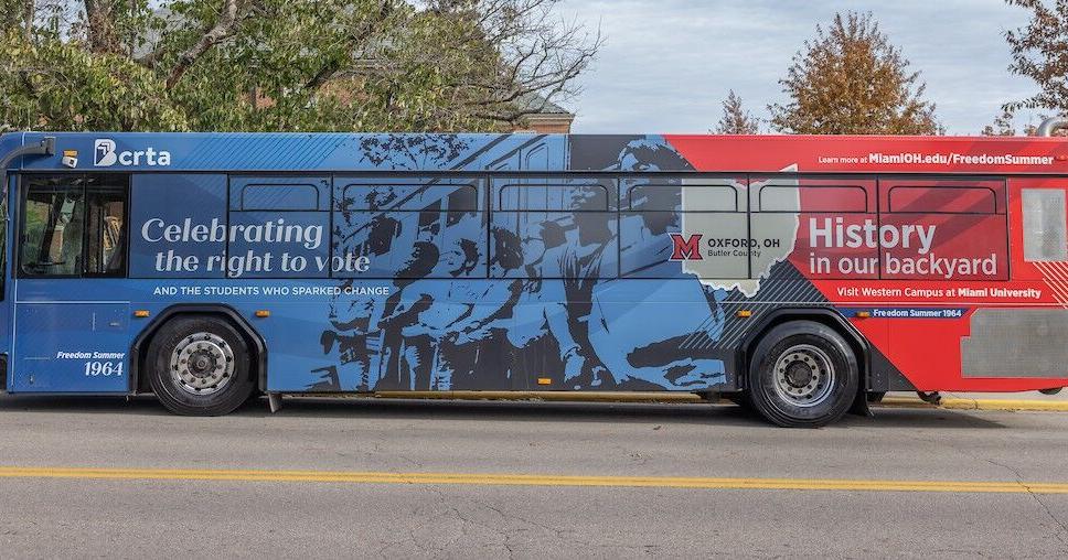 Butler Bus Butler County bus exhibits Miami University’s role in Civil Rights ...