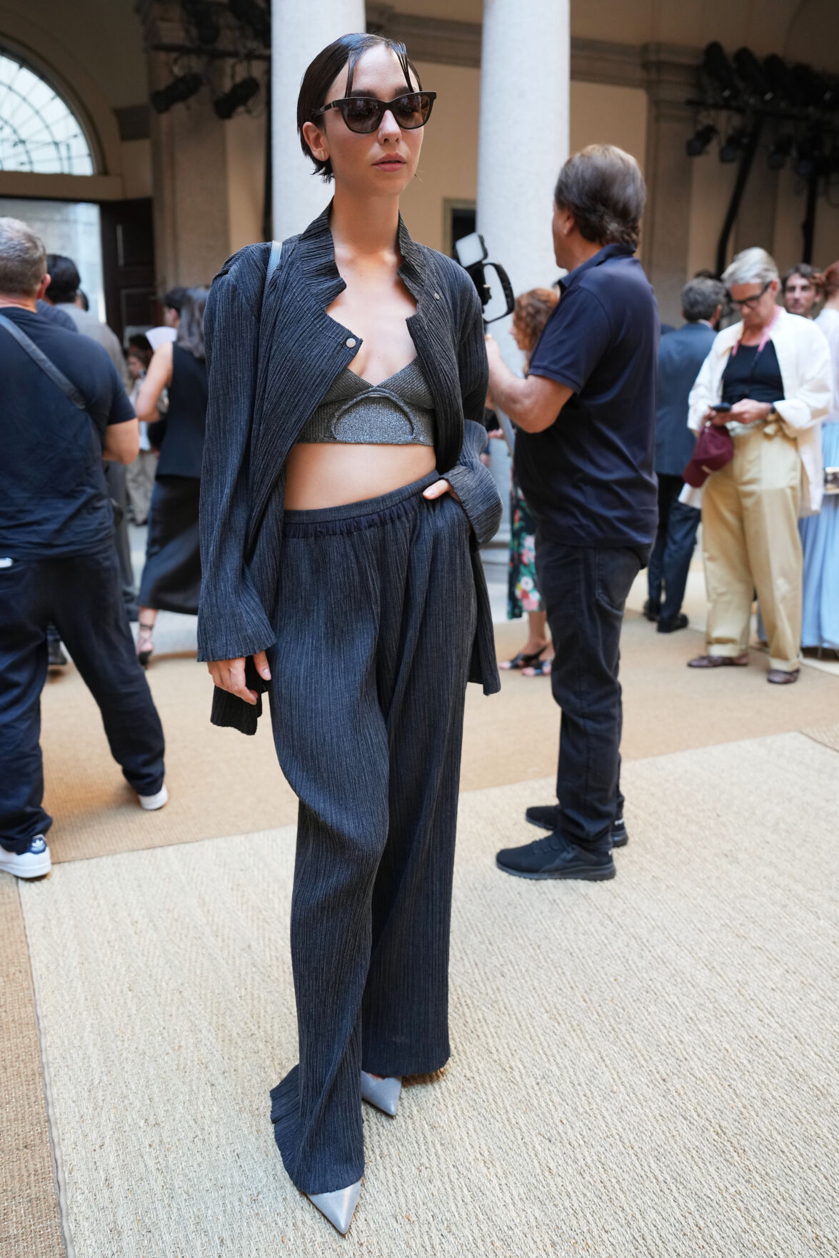 Giorgio Armani イタリア製 シルク サルエルパンツ N1117 Italy Fashion Giorgio Armani S/S 27 | Nation & World | journal