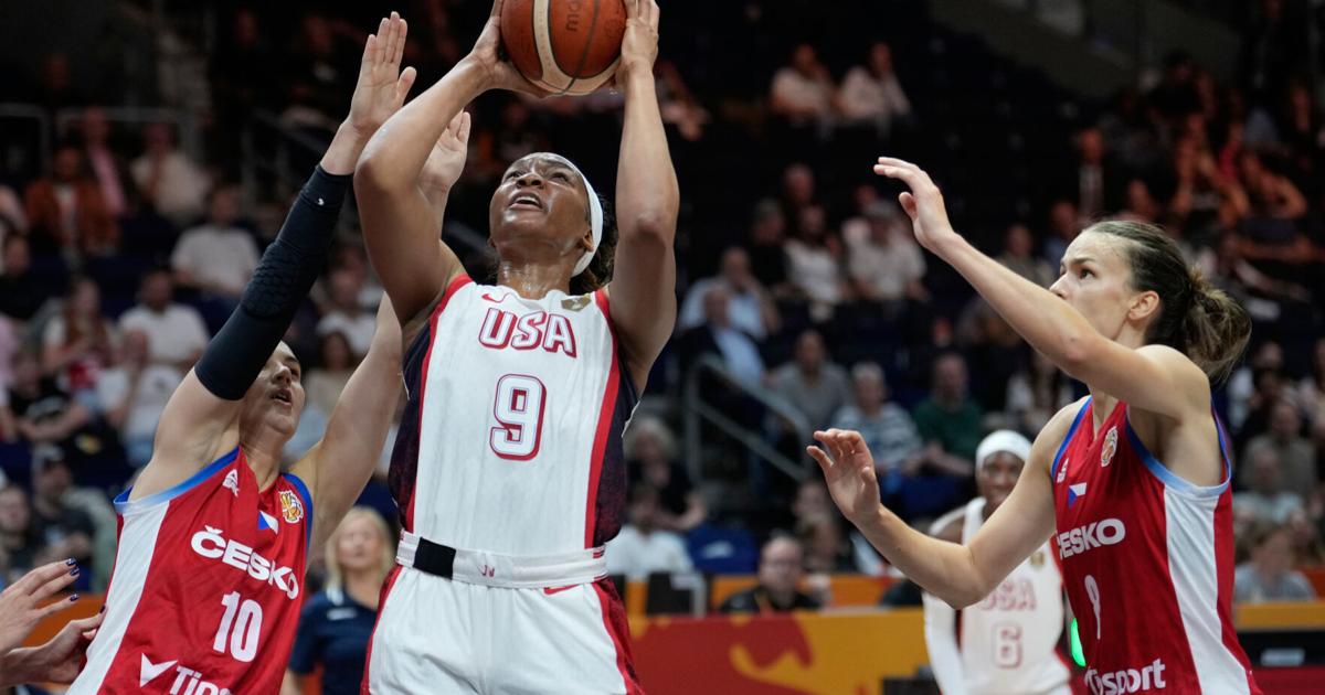 WCup United States Czechia Basketball | Nation & World | journal-news.com