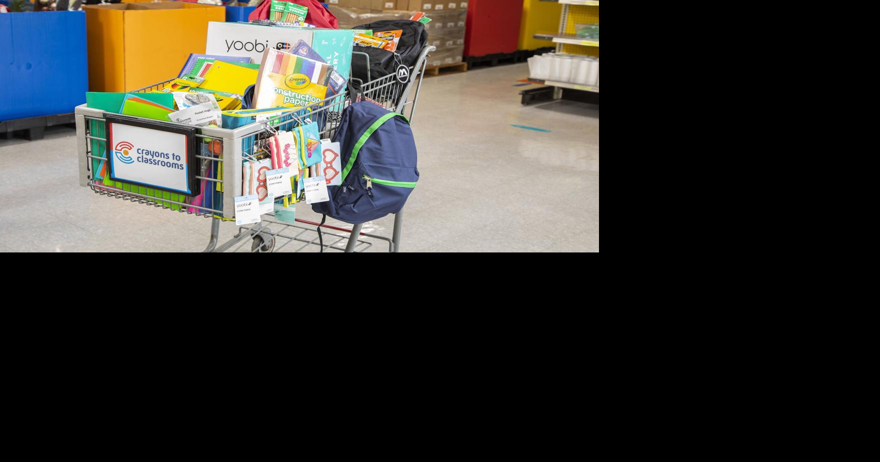 Help ‘Stuff the Bus’ for Crayons to Classrooms