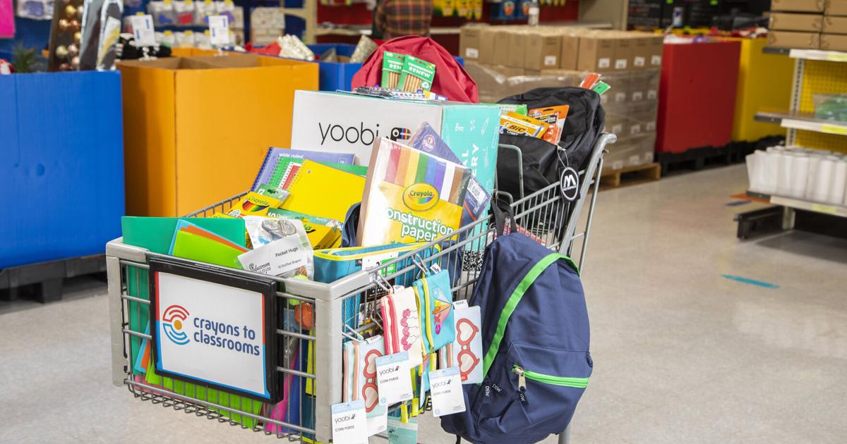 Help ‘Stuff the Bus’ for Crayons to Classrooms
