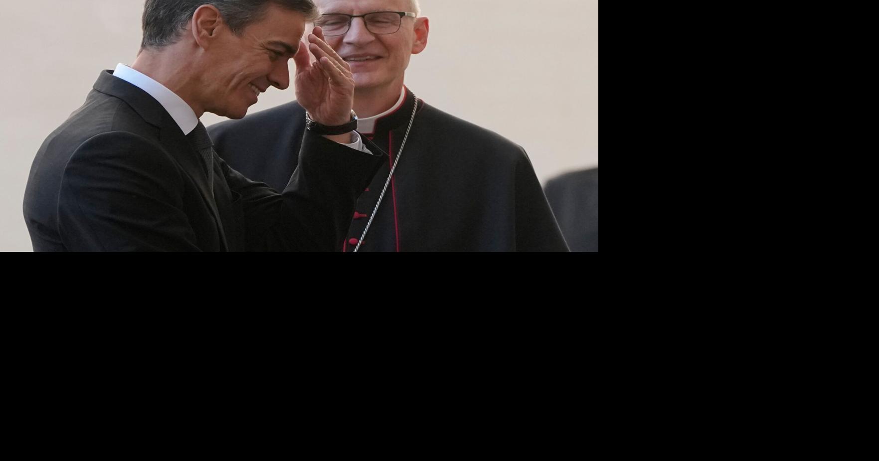 APTOPIX Vatican Pope Spain