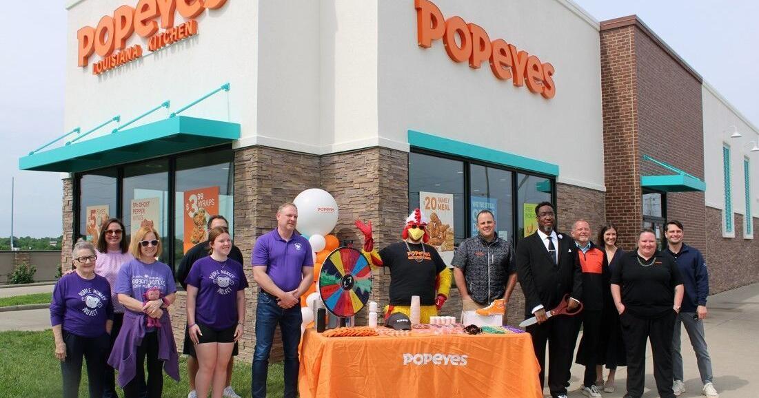 Popeye's on Princeton Road has an updated look