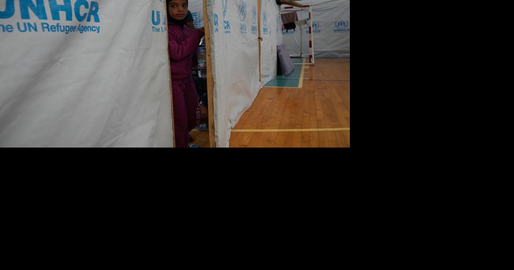 A basketball court shelters displaced families in Lebanon, in photos By HUSSEIN MALLA - Associated Press Aug 27, 2026 12 mins ago
