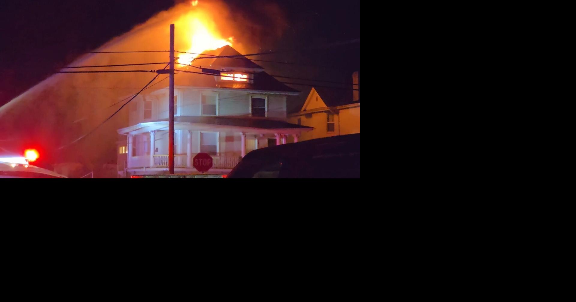 VIDEO: Emergency crews respond to scene of reported fire, shots fired