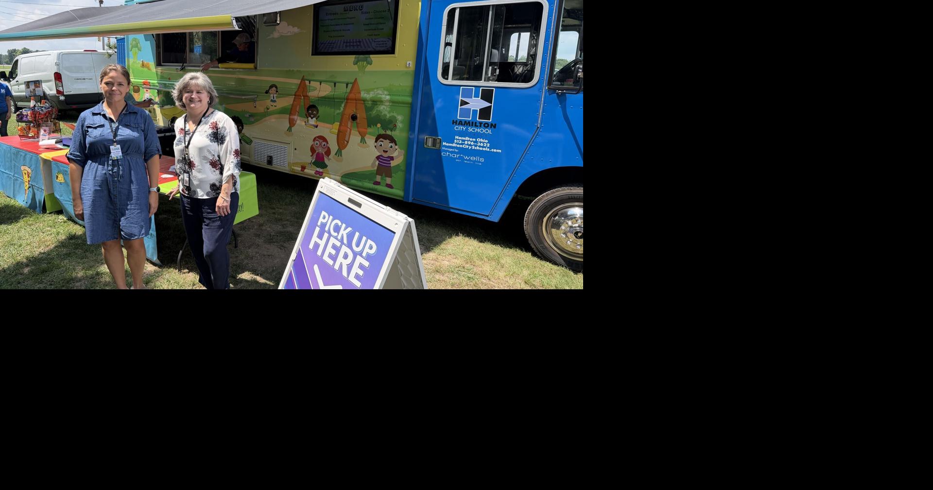 Hamilton City Schools, Lane Libraries add weekly grill‑outs to Big Blue Food Truck partnership