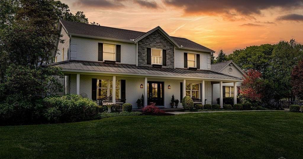 Liberty Twp. two-story for sale is on 5 acres and has a pool