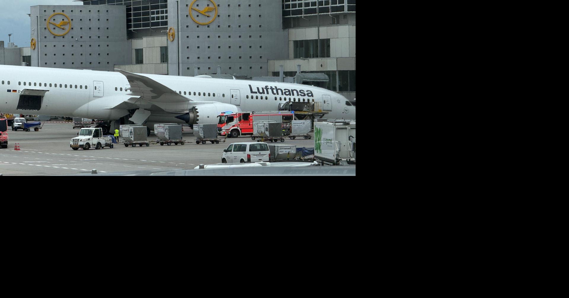 Lufthansa employees injured after Boeing 787's nose landing gear collapses at Frankfurt airport Several Lufthansa employees were injured when the nose gear of a Boeing aircraft retracted at Frankfurt airport By JAMEY KEATEN and RIO YAMAT - GENEVA Jun 4, 2026 Jun 4, 2026 Updated 37 mins ago
