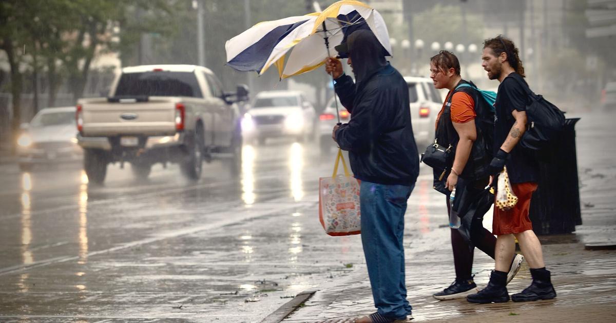 Monday storms make way for a cooler week ahead