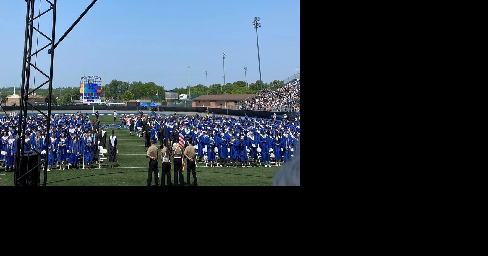 Hamilton High School graduation ceremony moved back a day for weather ...