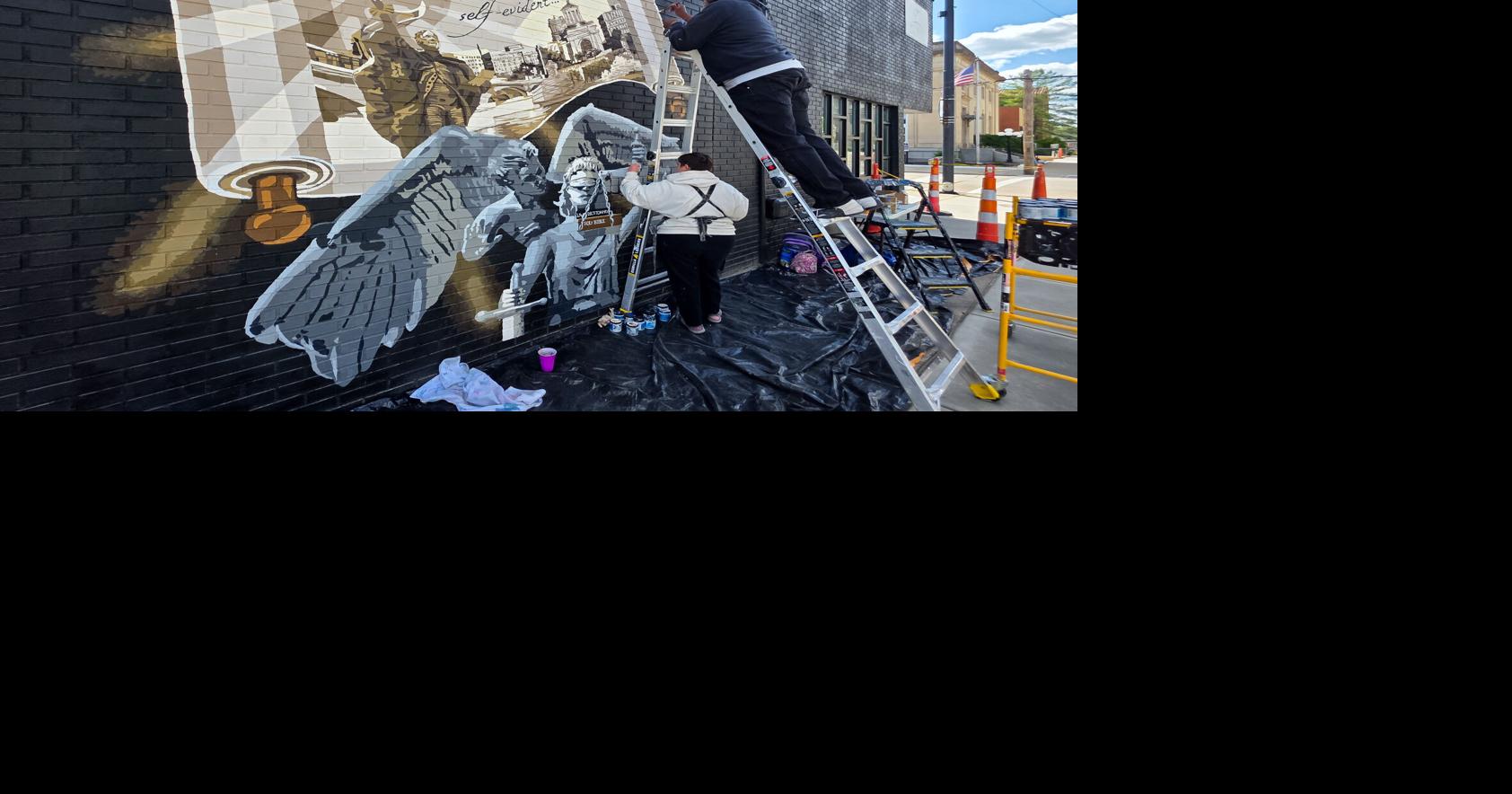 Hamilton’s new mural is justice-themed and blends civic pride, community art