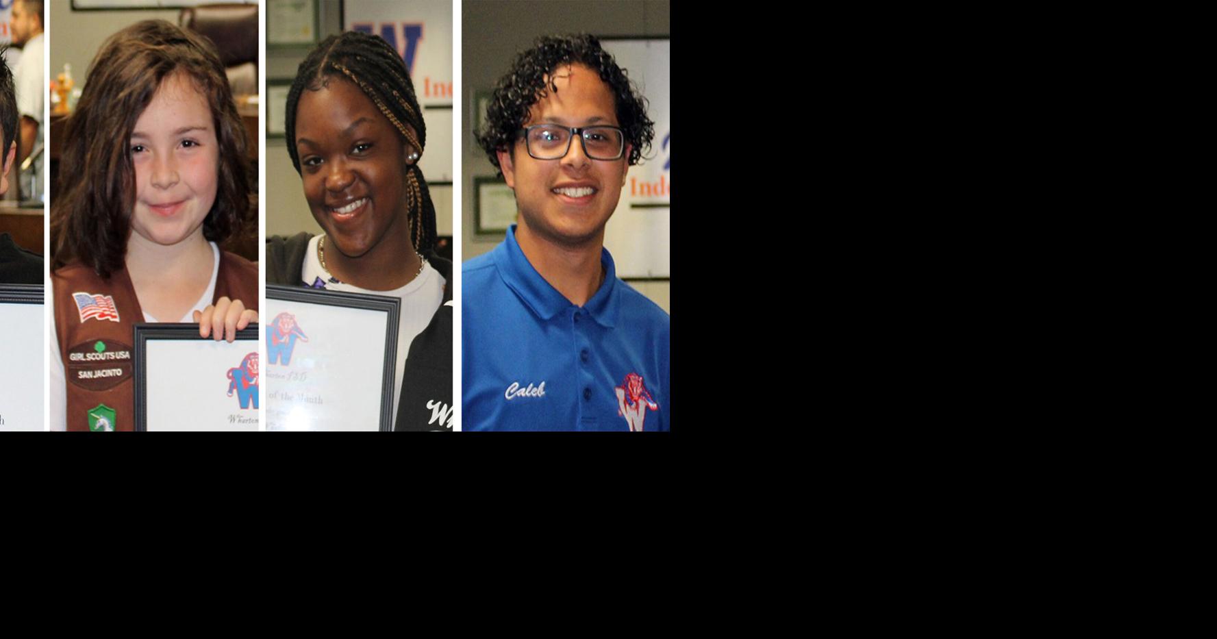 Wharton ISD names students of the month Life Leisure journal spectator com