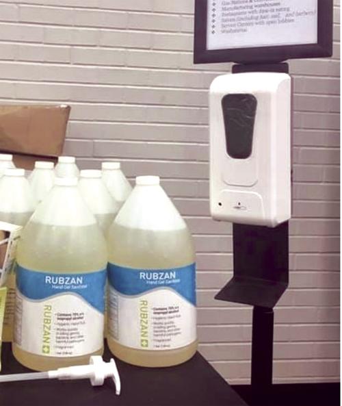 COVID-19: Sanitizer availability