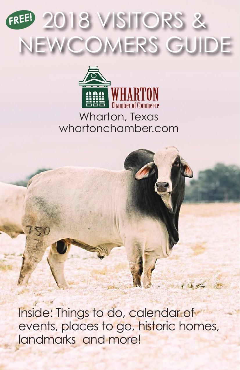 2018 Wharton Chamber Visitors & Newcomers Guide