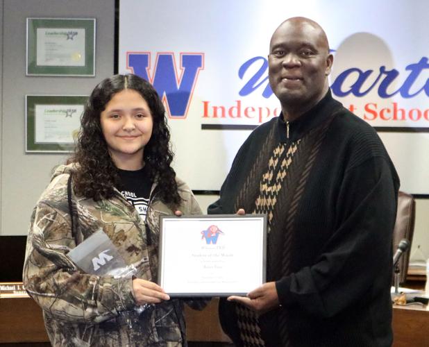 Wharton ISD Students of the Month
