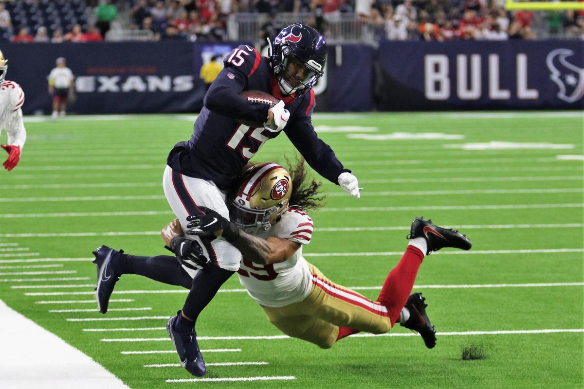 Texans' Dameon Pierce scores preseason touchdown vs. 49ers