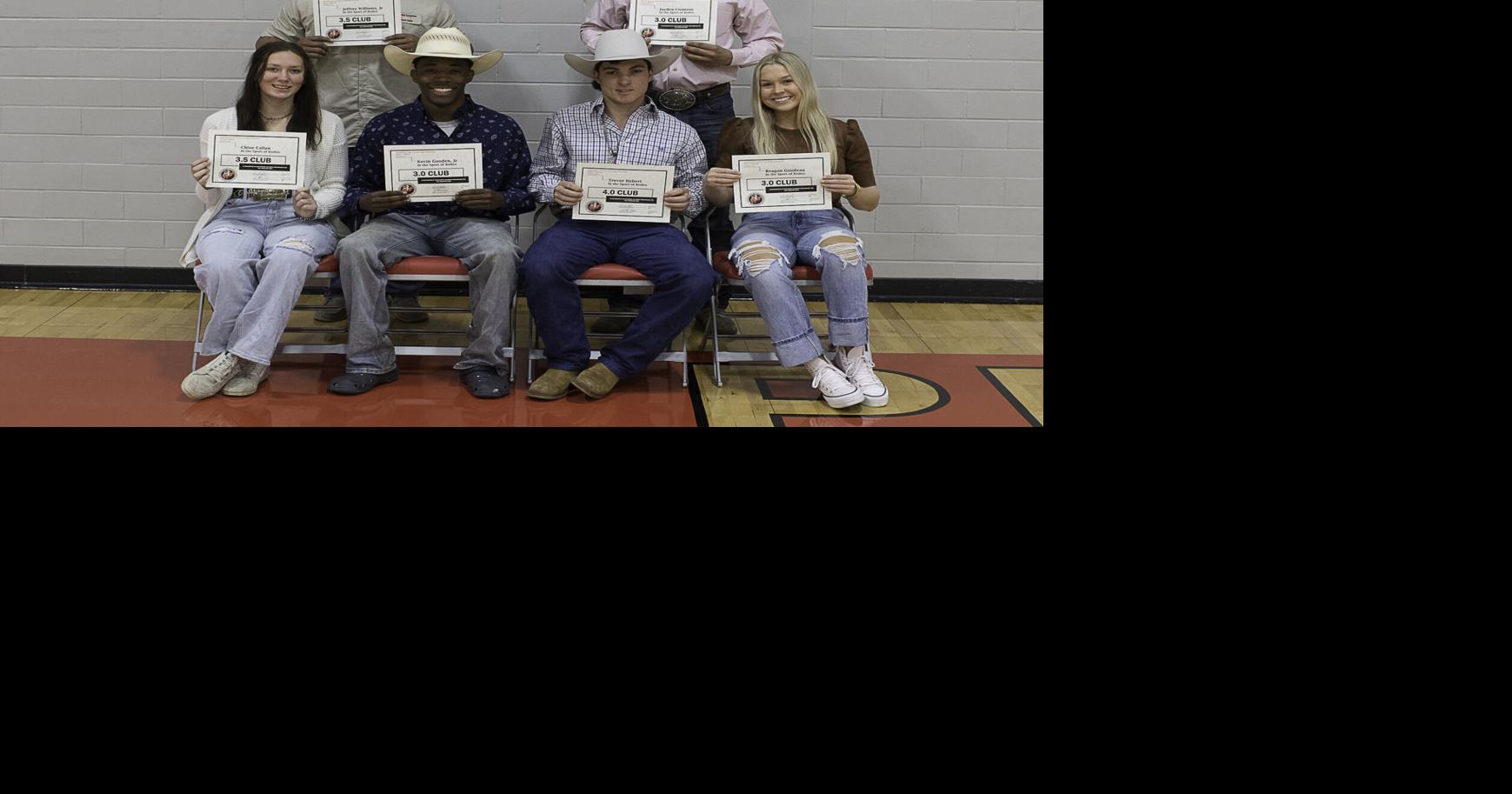 WCJC rodeo team members earn academic awards Sports journal