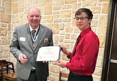 Wharton student awarded citizenship award