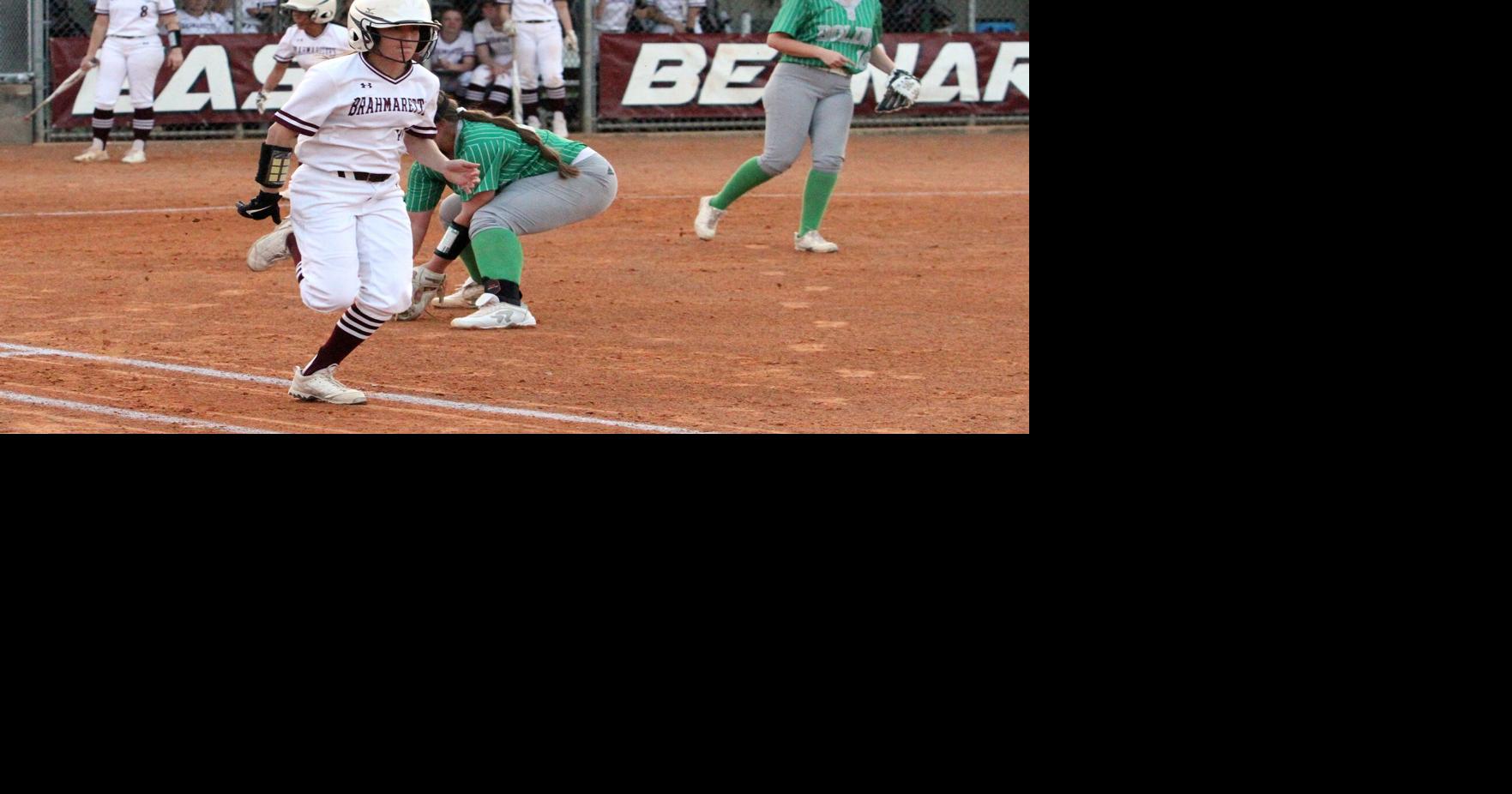 East Bernard softball team wins big over Boling, baseball team comes up