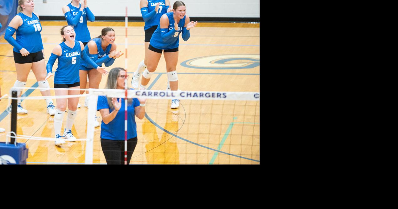 Carroll sweeps Bishop Dwenger volleyball battle of defending state finalists