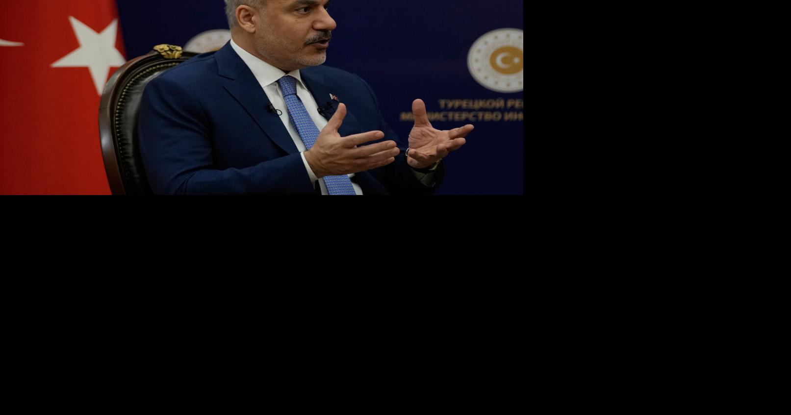 AP Exclusive: Turkey's Foreign Minister talks diplomacy efforts as regional war rages