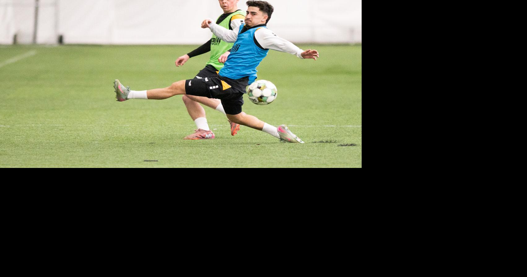 Wintry weather doesn't dampen spirits as Fort Wayne Football Club opens training camp