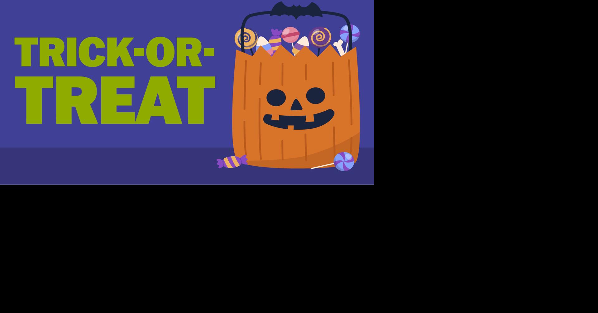 2026 trick-or-treat times in northeast Indiana, northwest Ohio