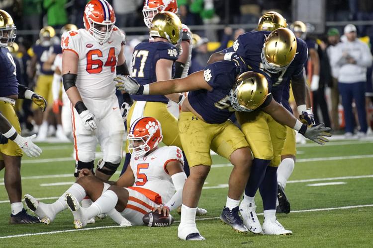 Irish upset No. 4 Clemson in rout Notre Dame