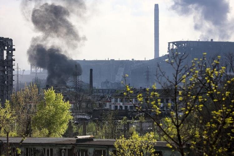 Mariupol steel mill battle rages as Ukraine repels attacks