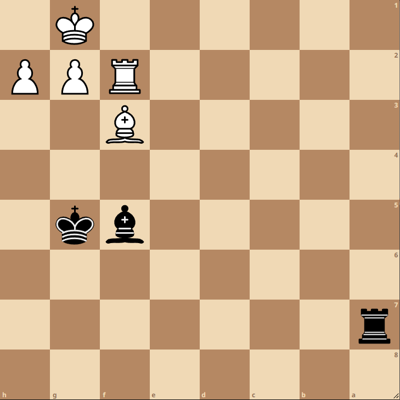 Chess puzzle, Living