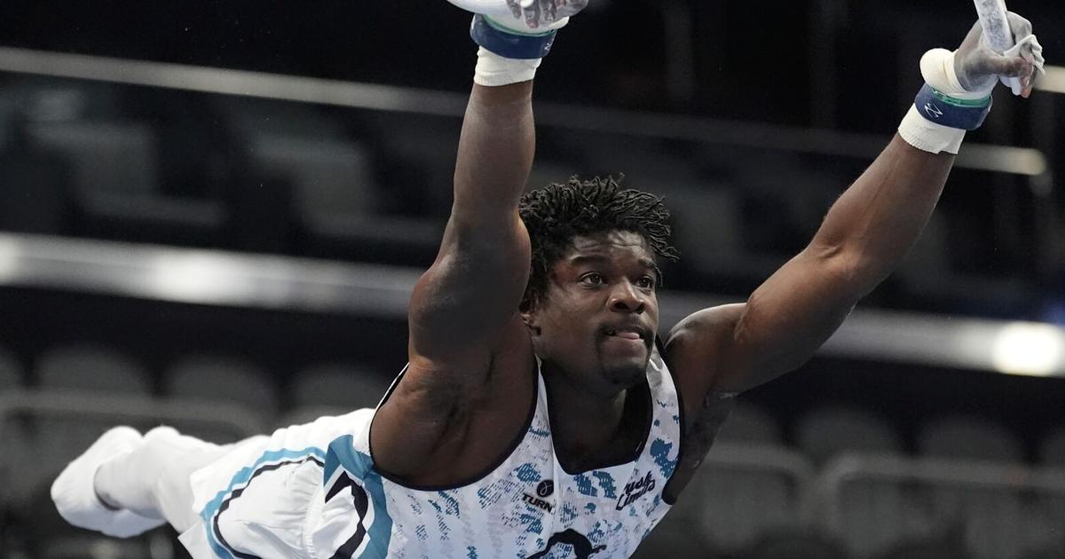 Frederick Richard captures first US gymnastics title; sets stage for '28