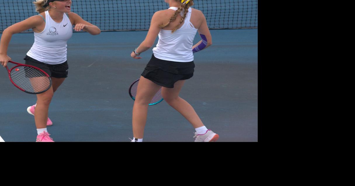 Snider's Miguel and Henry win, continue run through individual tennis state finals