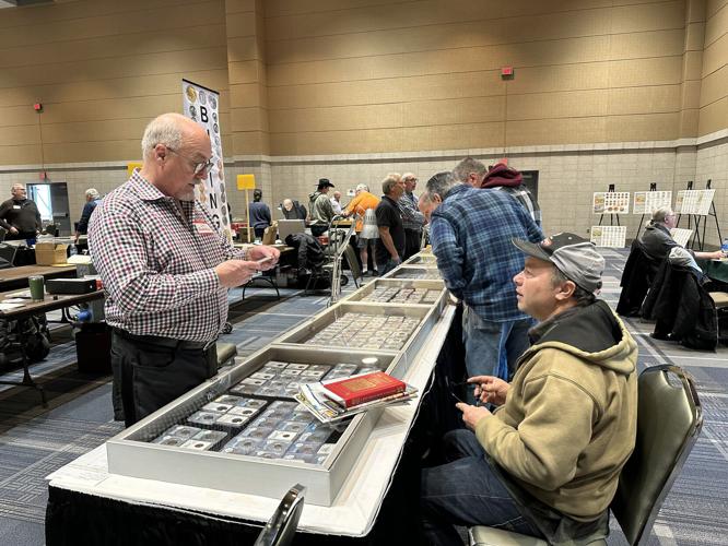 Coin collectors, club members, vendors gather at annual show Local