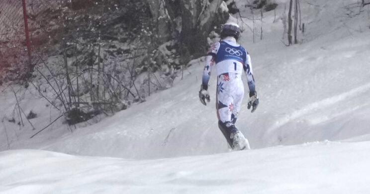 Olympic meltdown: Norway's McGrath loses gold medal in slalom, then control of emotions