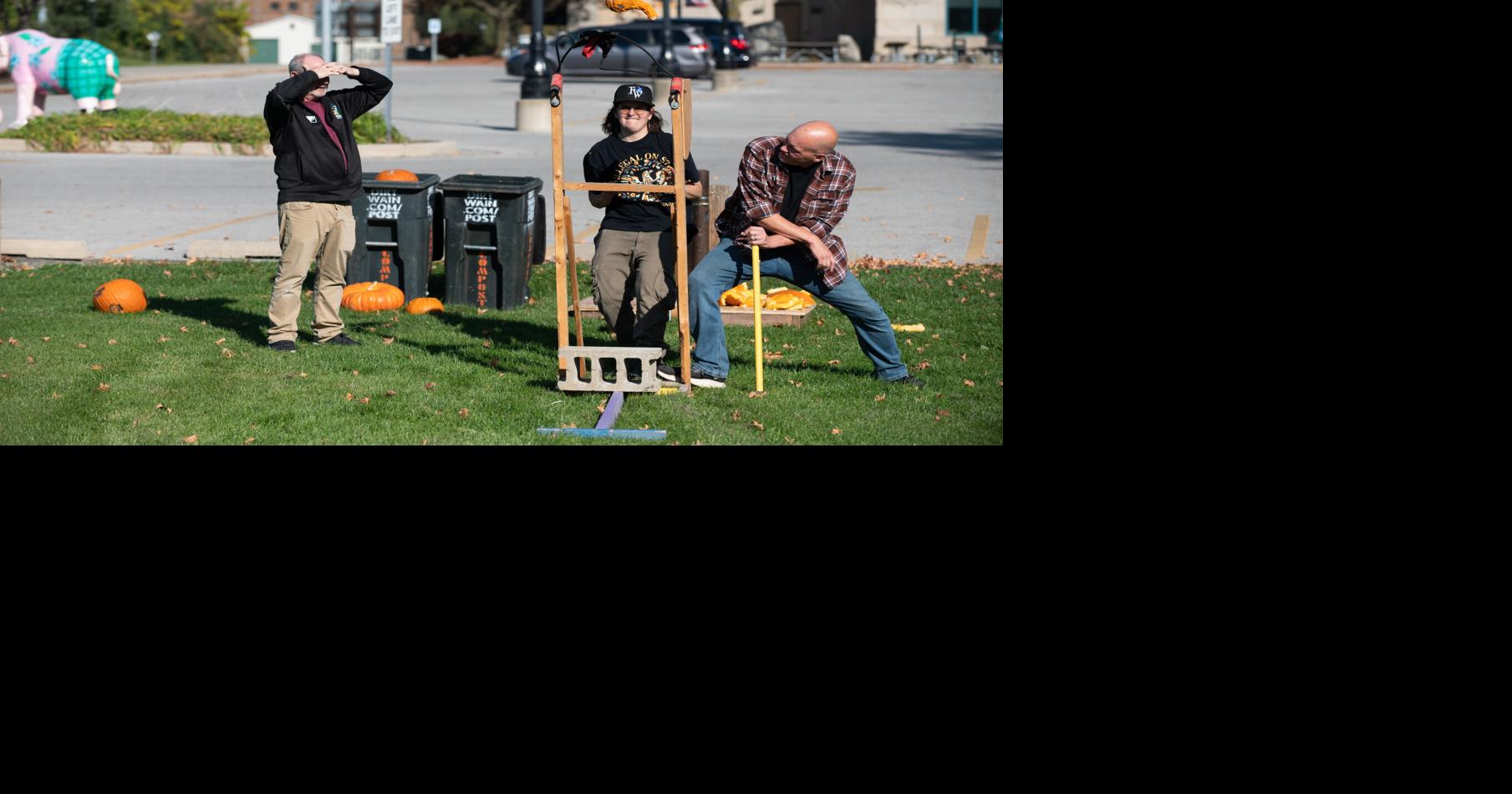 Smashing pumpkins at Science Central