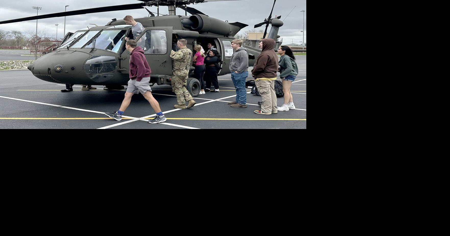 Black Hawk drops in for career day | Local | journalgazette.net