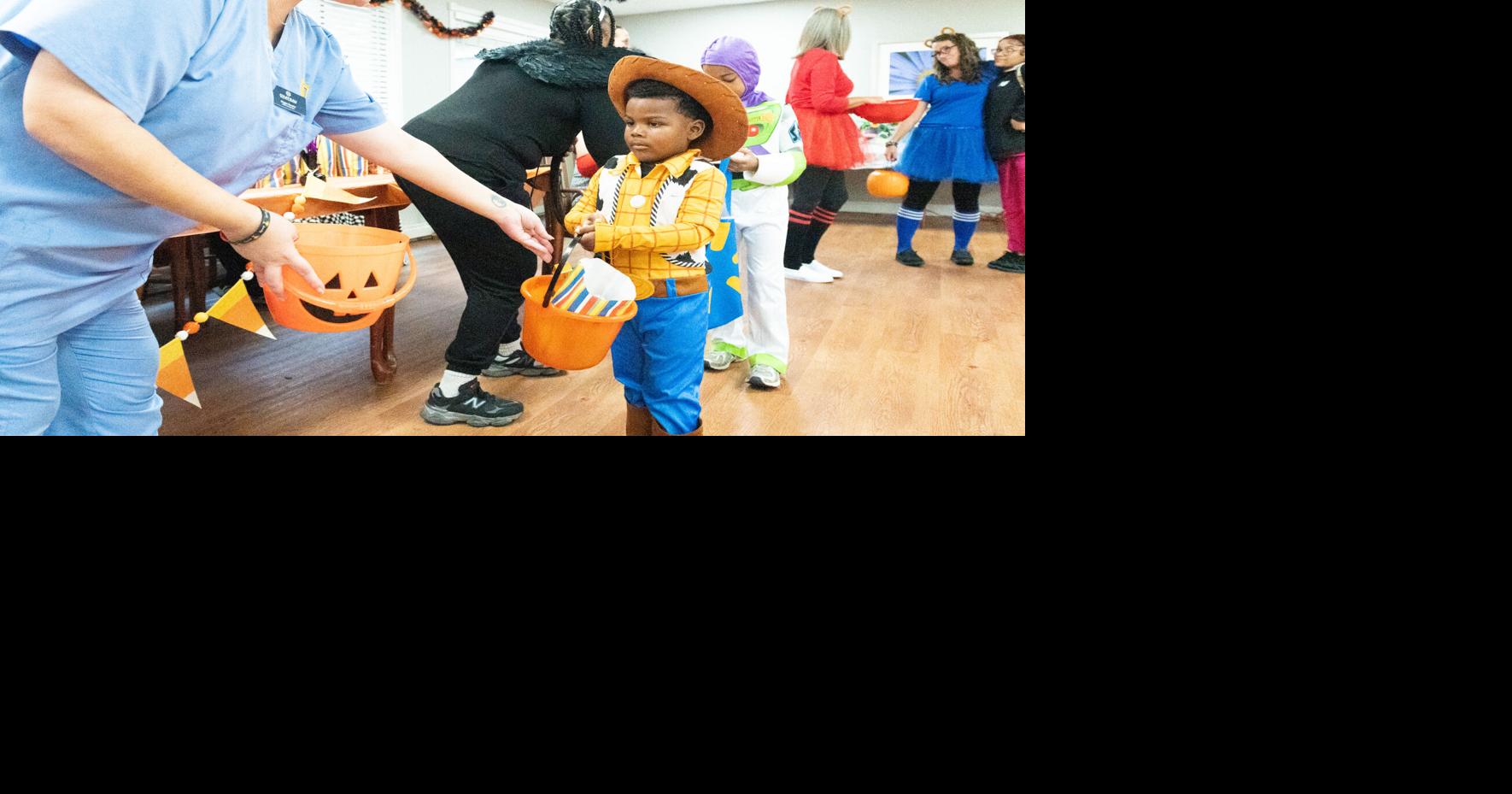 Community trunk-or-treat at Chateau Rehabilitation & Healthcare Center