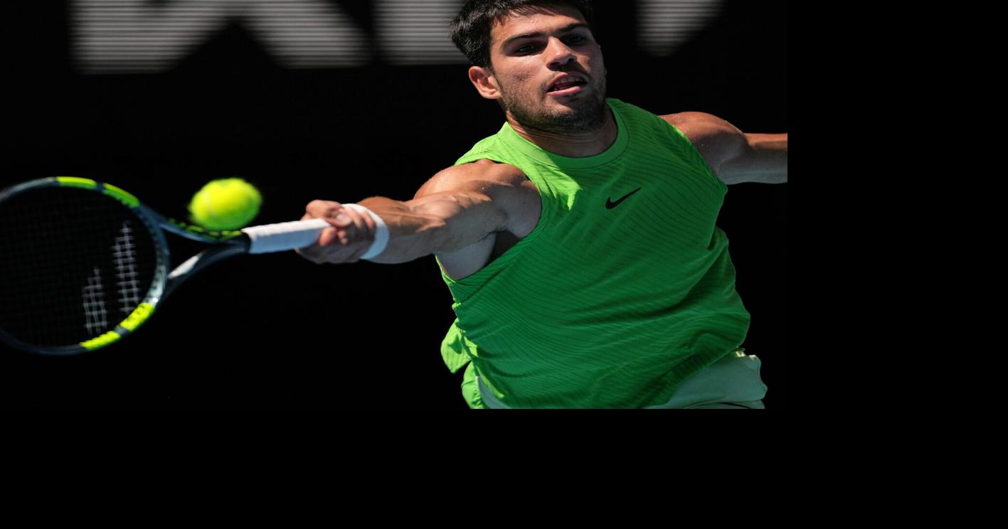 Australian Open: Carlos Alcaraz advances to quarters, more