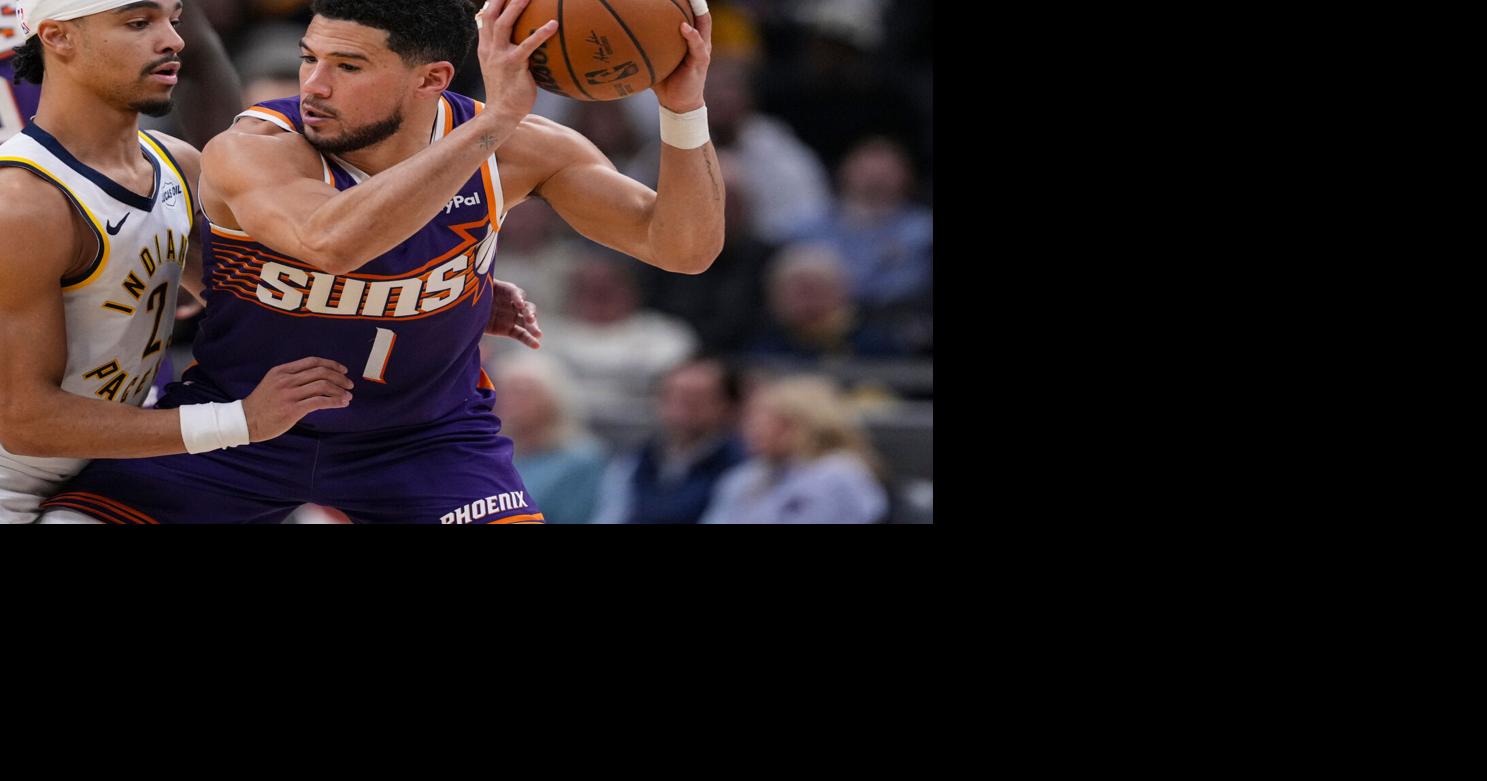 Booker, Suns beat Indiana for 4th straight victory and Pacers' 11th loss in a row