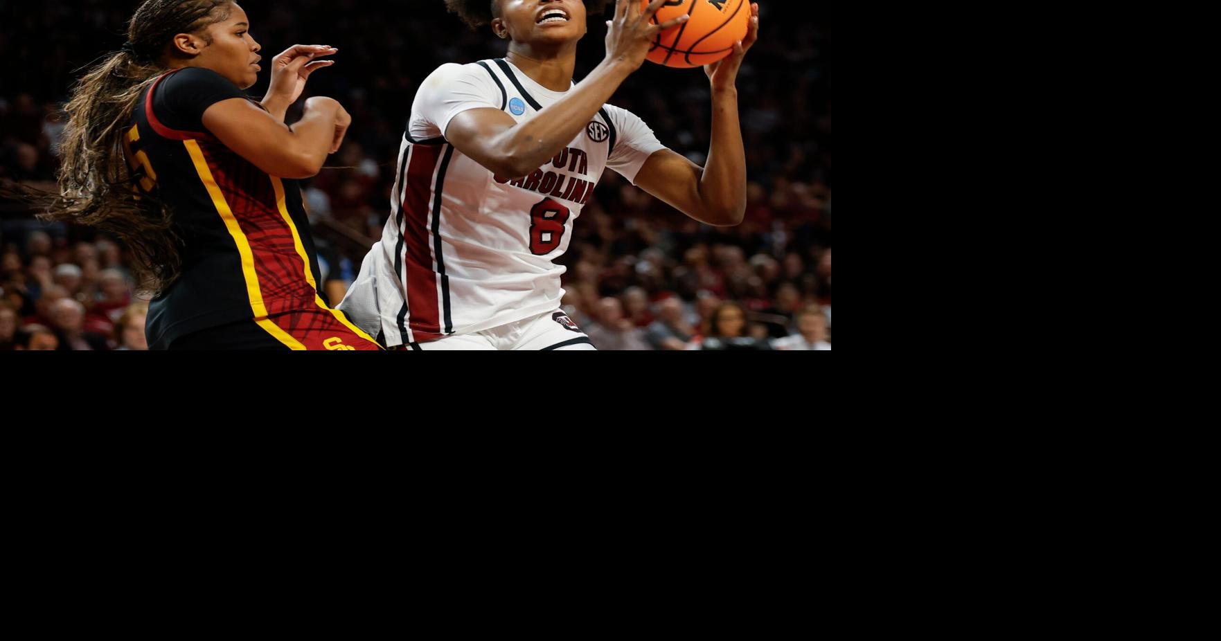 Edwards, Okot power top-seed South Carolina into Sweet 16 over USC